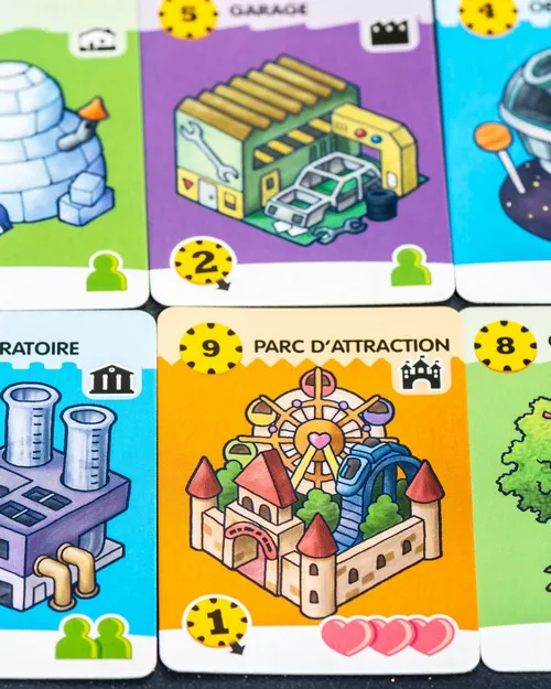 Test du jeu HAPPY CITY cartes